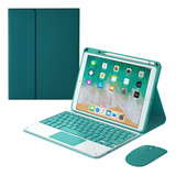 Cn Funda+teclado Táctil+ratón For iPad Air 3/iPad Pro 2nd Xc