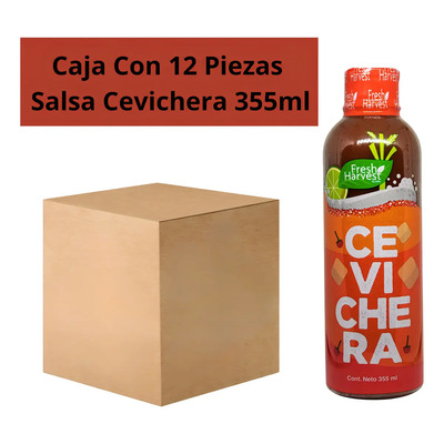 Salsa Cevichera 355ml Caja Con 12 Piezas De Fresh Harvest | Meses sin interés
