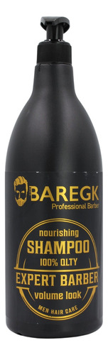  Baregk Shampoo Nutritivo Barbería Peluquería Profesional 1l