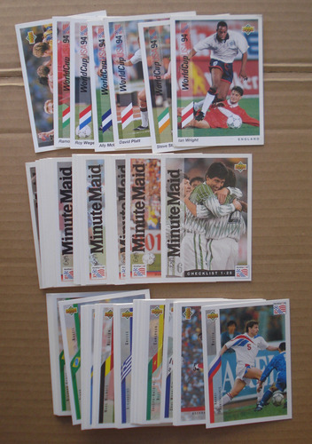 World Cup Usa 94 Upper Deck Lote De 62 Tarjetas Diferentes