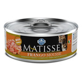 Ração Úmida Para Gatos Matisse Mousse De Frango 0,085kg