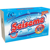 Jabon Blanco En Pan Para Lavar Ropa Seiseme 300g Pack X10 U