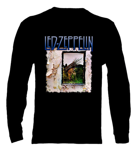 Polera Manga Larga Led Zeppelin - Ver 04 - Led Zeppelin Iv