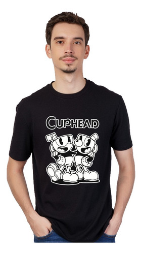 Cuphead - Remera Manga Corta Unisex - Mod_02