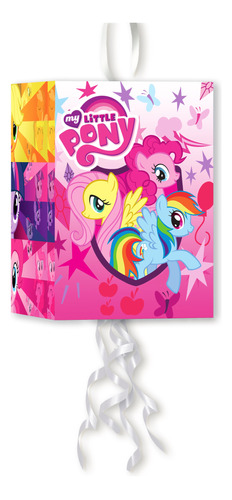 Combo Mi Pequeño Pony - Piñata+cartel+banderín