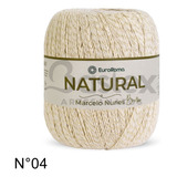 Barbante Natural Euroroma Marcelo Nunes Brilho Ouro 700g