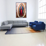 Virgen De Guadalupe Poster Con Marco Y Realidad Aumentada