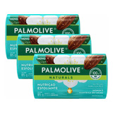 Sabonete Palmolive 85g Nutrição Esfoliante Pack C/3 Wxz