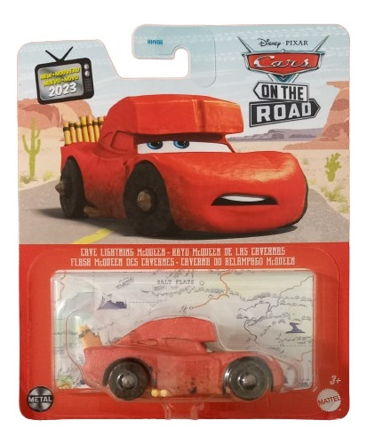 Rayo Mcqueen De Las Cavernas Cars On The Road Disney Pixar L