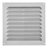 Celosía Ventilación Pvc Plana 20x20cm Blanco 1un Dvp