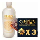 Combo 3 Ormus 500ml Oro Monoatómico - Patagonia Argentina