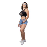 Short Levanta Cola Calce Perfecto Realza Tu Figura Tiro Alto