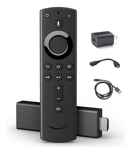 Amazon Fire Tv Stick 2.ª Generación De Voz Full Hd 8gb Negro Con 1gb De Memoria Ram