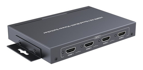 Switch De 4 Entradas Hdmi Quad Multiviewer Epcom 