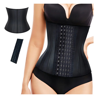 Fajas Colombianas Reductoras De Latex Modeladora 25 Varillas Color Negro Talla G | Meses sin interés