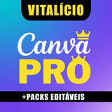 Pack Canva Pro Vitalício + Artes Prontas