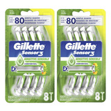 Gillette Sensor3 - Maquinillas De Afeitar Desechables Sen