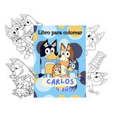 Kit Imprimible Libro Para Colorear Bluey Con 16 Dibujos