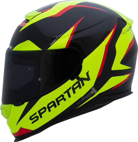 Casco Moto Spartan Eagle Certificado Ece2205 Doble Visor