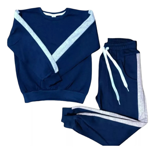 Conjunto Jogging Buzo Y Pantalón Frisado Para Nenes Premium