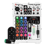 Mesa De Som Taramps T0302 Player Multicolor Led Rgb Usb Fm