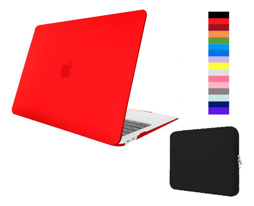 Kit Case Para Macbook New Air 13.6 A2681 M2 + Capa Neoprene