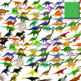 Set 78 Juguetes Para Niños Jurassic Dinosaurios Figura
