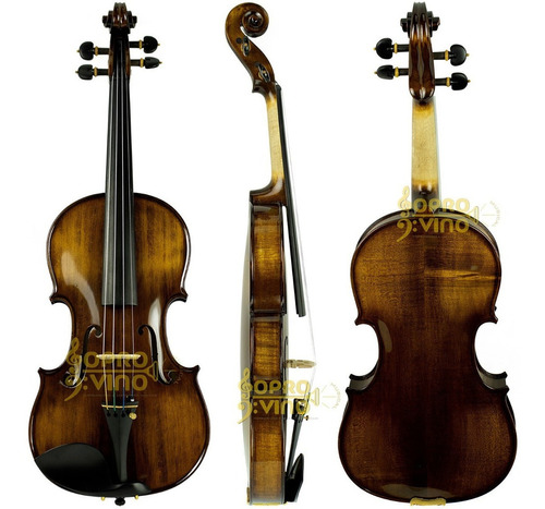 Violino 4/4 Custom Envelhecido Brilho J.a. Francis Rolim