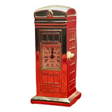 Relon Miniatura Le Temps Cabina Telefónica Inglesa Londres