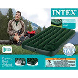 Colchon Inflable Individual Intex Con Bomba, Camping