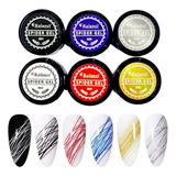 Gel Spider Colores Basicos 6 Pzas.