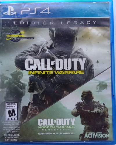 Infinite Warfare Edition Legacy Usado Fisico Ps4