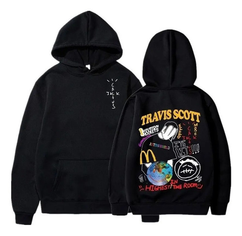 Bk Sudadera Con Capucha Cactus Jack Astroworld De Travis