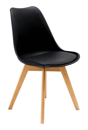 Silla Eames Tulip Con Almohadón (negras) Precio X Unidad