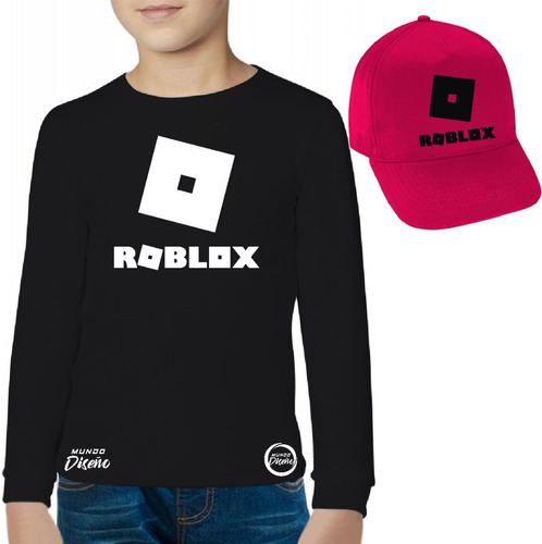 Polera Manga Larga De Niño Roblox Clasico + Jockey