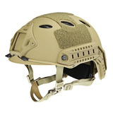 Casco Táctico Paintball/airsoft Con Perilla Ajustable 