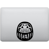 Adesivo De Notebook Daruma Zen Budismo