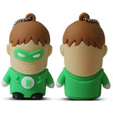 Memoria Usb De 16gb Linterna Verde / Avengers / Dc Comics