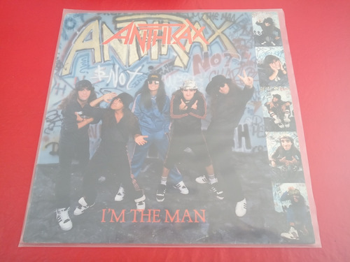 Anthrax I'm The Man Vinilo Europeo 