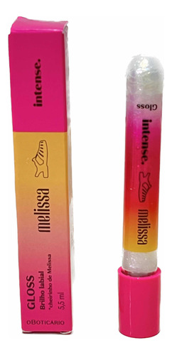 Gloss Intense Melissa O Boticario Plastic Lips