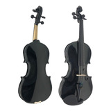Violin 4/4 Incluye Arco Brea Estuche Acustico Color Negro