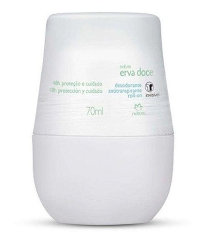 Erva Doce Roll-on Desodorante Unisex Pack X 3 Unidades