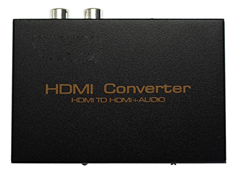 Hdmi Converter A Hdmi+toslink+rca L/r 1080p Full Hd 3d -