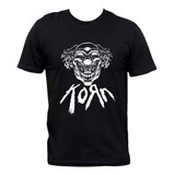 Remera Korn Clow Payaso Nu Metal Algodón Premium