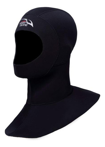 . Chapéu De Mergulho Balaclavas Natação Touca Surf Preto L