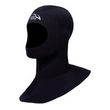 . Chapéu De Mergulho Balaclavas Natação Touca Surf Preto L