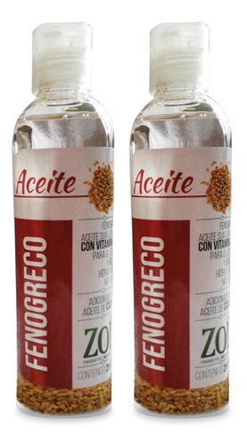 Aceite Fenogreco Gluteos Y Busto 2 X 500 Ml