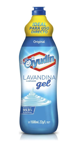 Lavandina En Gel 1500 Lt Original Ayudin (7238)