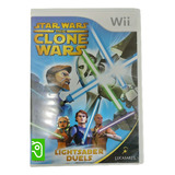 Star Wars The Clone Wars: Lightsaber Duels Juego Wii