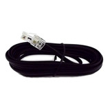 Cabo P/ Telefone Rj11 6p4c Preto 10m Rontek